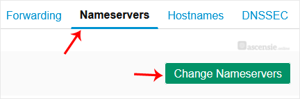 Nameservers wijzigen in 123-Reg